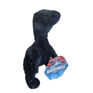 Jurassic World Blue‎ Raptor Dinosaur Plush Stuffed Animal Toy 9" Standing 2018